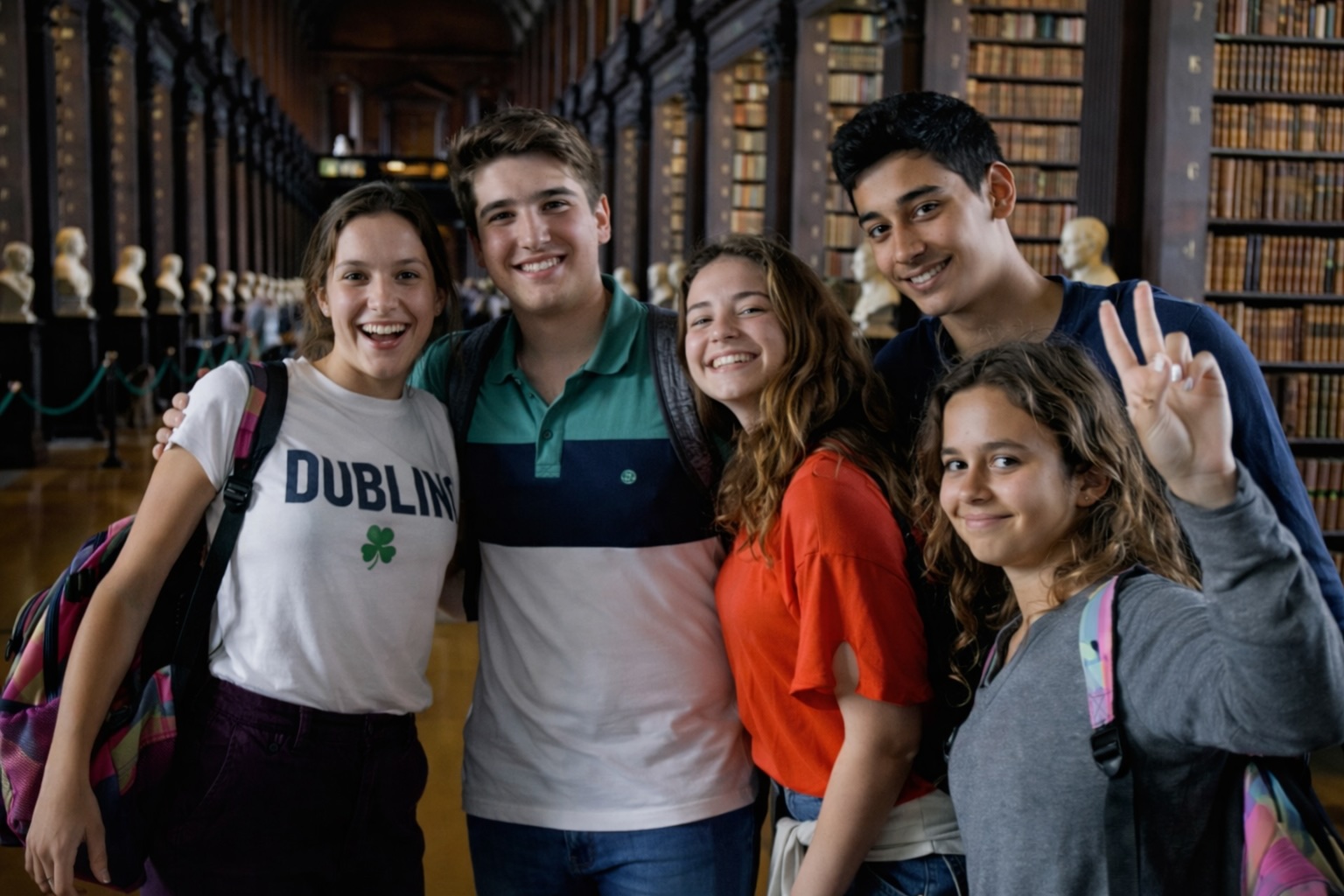 Estudiantes de MUNDI Education visitando Dublín
