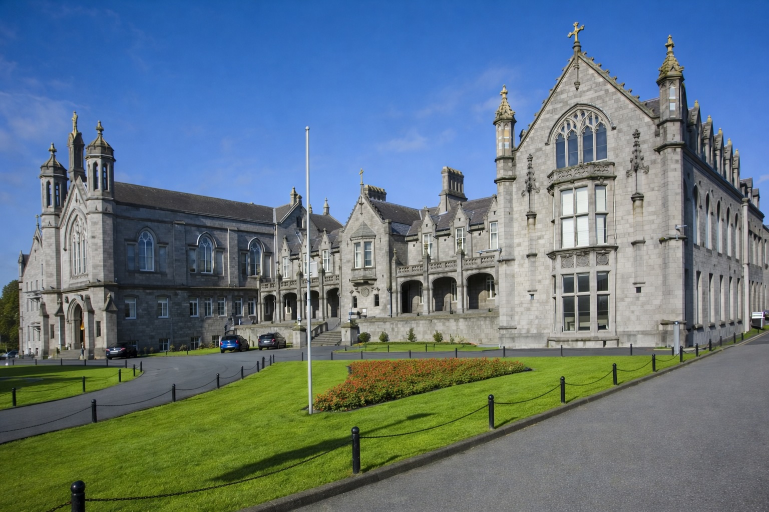 Edificio de un colegio de secundaria en Irlanda